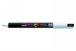 MARKER UNI POSCA PC-1MWH EXTRA FINE BULLET TIP WHITE