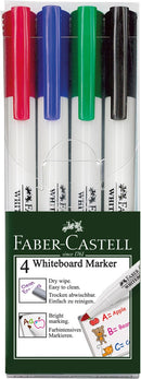 Sp- Marker Whiteboard Faber-Castell 1560 Std Colours Wlt4