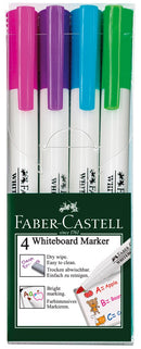 MARKER WHITEBOARD FABER-CASTELL CREATIVE COLOURS WLT4