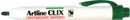 Sp- Marker W/B Artline 573 Clix Green (BX12)