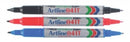 Sp- Marker Artline 041t Twin Tip Blue (BX12)