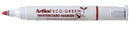 Marker W/B Artline 527 Eco Green Bullet Red (BX12)