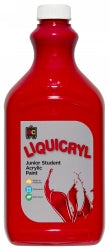 Sp - Paint Ec 2l Liquicryl Junior Student Acrylic Crimson