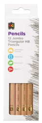 Sp- Pencil Ec Jumbo Triangular HB Pk12