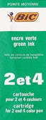Sp- Pen Refill Bic Bp 4 Col Green