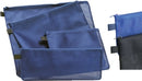 Sp- Bag Mesh College A4 Zippered Blue