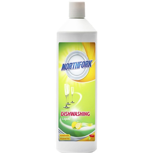 Northfork Concentrate Dishwashing Liquid Lemon Fresh Fragrance 1 Litre | Better Office