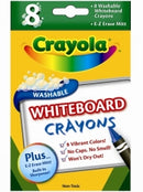 Crayons Crayola Dry Erase Whiteboard Washable Pk8