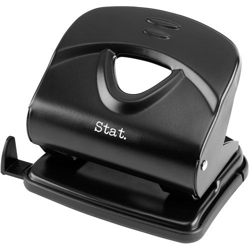 Stat Hole Punch 2 Hole 30 Sheet Capacity Heavy Duty Black