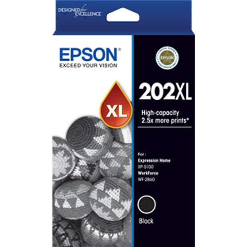 Epson 202XL Ink Cartridge High Yield Black | Better Office