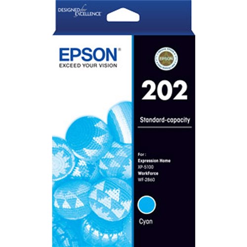 Epson 202 Ink Cartridge Cyan | Better Office