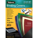 Sp- Binding Covers Fellowes Gloss Black 250gsm (PKT)