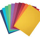 Sp- Board A4 200gsm Assorted Colours Pk100