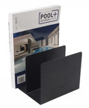 Sp- Book Rack Metal Italplast Black