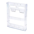 BROCHURE HOLDER DEFLECTO A4 LIT-LOC