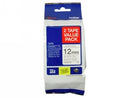 BROTHER TAPE 12MM BLACK/WHITE TWIN PACK TZE-231V2 TAPE