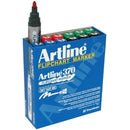 Sp- Marker Artline 370 Flipchart 4 Asst Cols Bx12