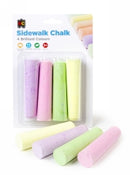 Sp- Chalk Sidewalk Ec Fluro Pk4 (PKT)