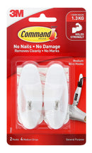 Hooks Command Medium Wire Pk2