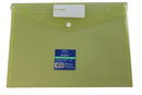 DOCUMENT WALLET PROTEXT A4 PP BUTTON CLOSURE YELLOW