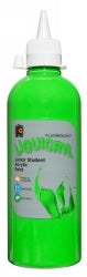 Sp - Paint Ec 500ml Fluorescent Liquicryl Junior Acrylic Green