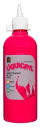 Paint Ec 500ml Fluorescent Liquicryl Junior Acrylic Pink