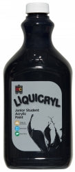 Sp - Paint Ec 2l Liquicryl Junior Student Acrylic Black