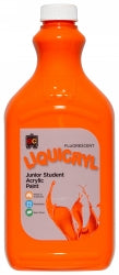 Sp - Paint Ec 2l Fluorescent Liquicryl Junior Acrylic Orange