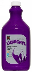 Sp - Paint Ec 2l Fluorescent Liquicryl Junior Acrylic Purple
