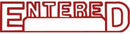 Sp- Shiny Pre-Inked Stamp En208 Entered W/Date
