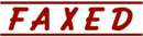 Sp- Shiny Pre-Inked Stamp En906 Faxed Red