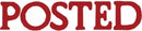 Sp- Shiny Pre-Inked Stamp En141 Posted Red