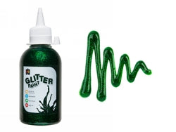 PAINT EC 250ML GLITTER GREEN