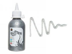 PAINT EC 250ML GLITTER SILVER