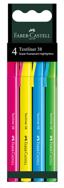 HIGHLIGHTER FABER-CASTELL TEXTLINER 38 ASST WLT4