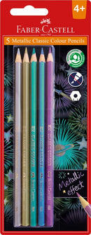 Sp- Pencil Coloured Faber Metallic 5 Colours