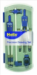 Maths Set Helix Deluxe Precision 5 Piece