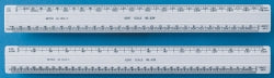 RULER KENT DOUBLESIDED HANDSCALE 62M