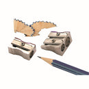 Sp- Pencil Sharpener Double Metal Marbig 975202 (BX48)