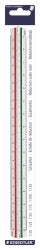 Ruler Scale Staedtler Triangular Din 1:20 25 50 75 100 125
