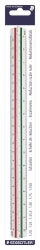 RULER SCALE STAEDTLER TRIANGULAR DIN 1:20 25 33-1/3 50 75 100