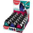 Sp- Sharpener Maped Tonic Metal Single W/Canister Disp (BX18)