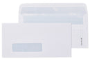 Sp- Envelope Dl Self Seal Window Secretive Easy Open 110x220mm (BX500)