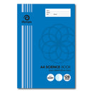 Science Book Olympic A4 2mm Graph/8mm Feint 128pg (PK10)