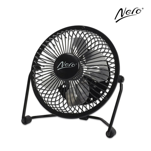 FAN NERO DESK 10CM MINI BLACK USB