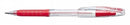 Sp- Pen Pentel Bp Superb G 1.0mm Finger Grip Red (BX12)