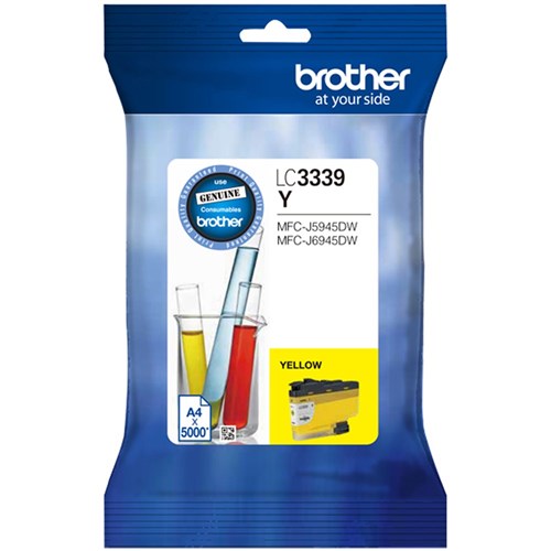 Brother LC-3339XLY Ink Cartridge High Yield Yellow