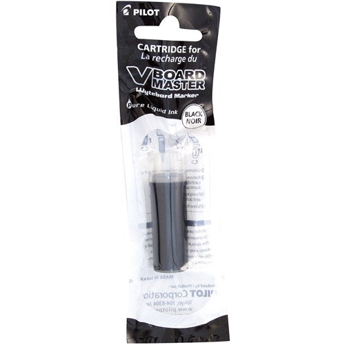 Pilot V Board Master Begreen Whiteboard Marker Refill Cartridge Black PACK12