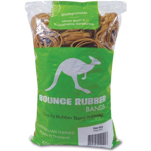 Bounce Rubber Bands Size 33 Bag 500gm