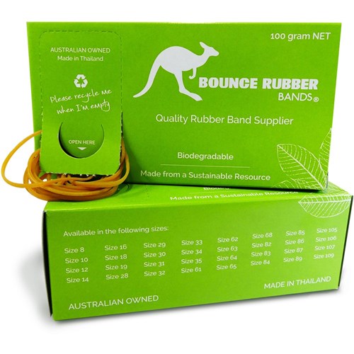 Bounce Rubber Bands Size 12 Box 100gm | Better Office